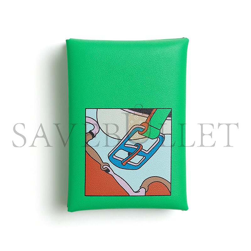H**mes CALVI DUO CARD PACK H084717CK0Z (10.5*7*1.3cm)